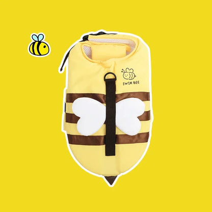 Summer Bee Puppy Life Jacket