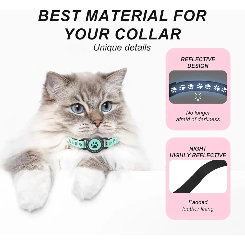 GPS Cat Tracker – Waterproof, No Fees, Apple Find