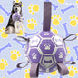 Soccer Ball with Straps, Interactive Dog Toy for Tug of War.