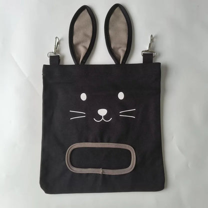 Rabbit Hanging Hay Bag Feeder – Multiple Colors