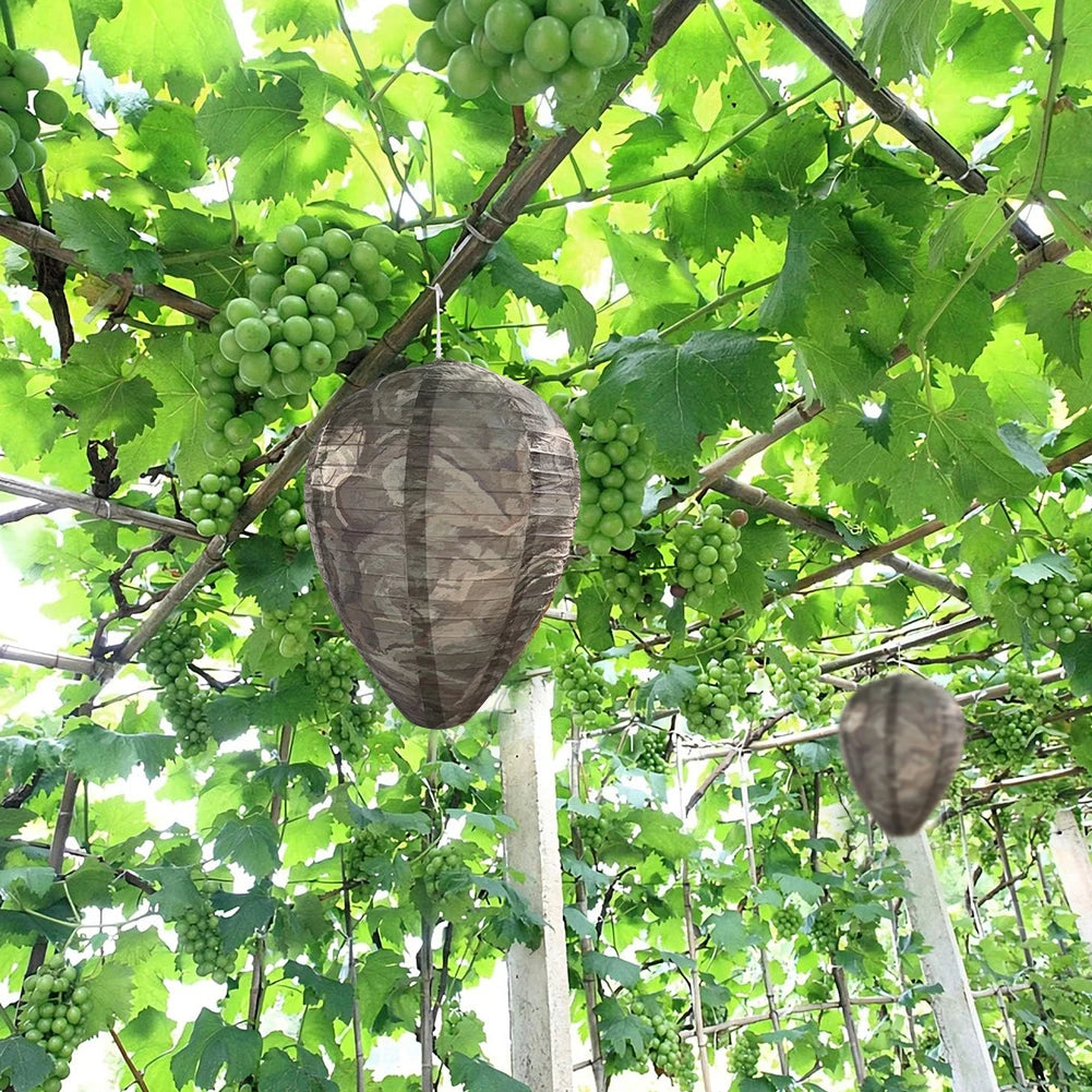 Realistic Fake Wasp Nest – Natural Hornet & Wasp Repellent