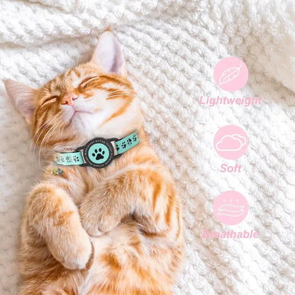 GPS Cat Tracker – Waterproof, No Fees, Apple Find