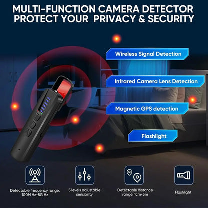 RF/WiFi Spy Scanner – AI Detector