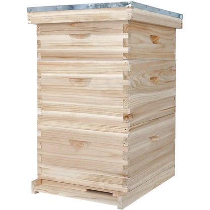 10‑Frame Complete Beehive Starter Kit – Beginner Hive with Waxed Frames & Supplies
