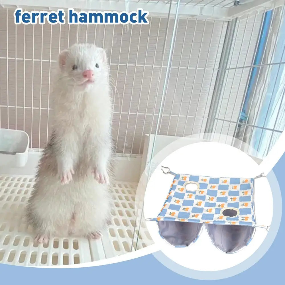 Indoor Ferret Hammock for Inside the Cage or Corner