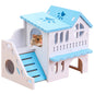 2 Story Hamster House With Ladder Design