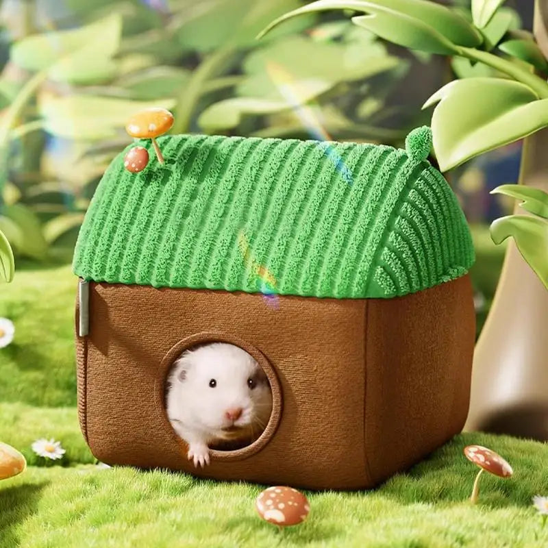 Warm Small Animal Bed Tube Cage House