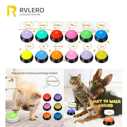 Pet Chat Buttons – Recordable Training Buzzers