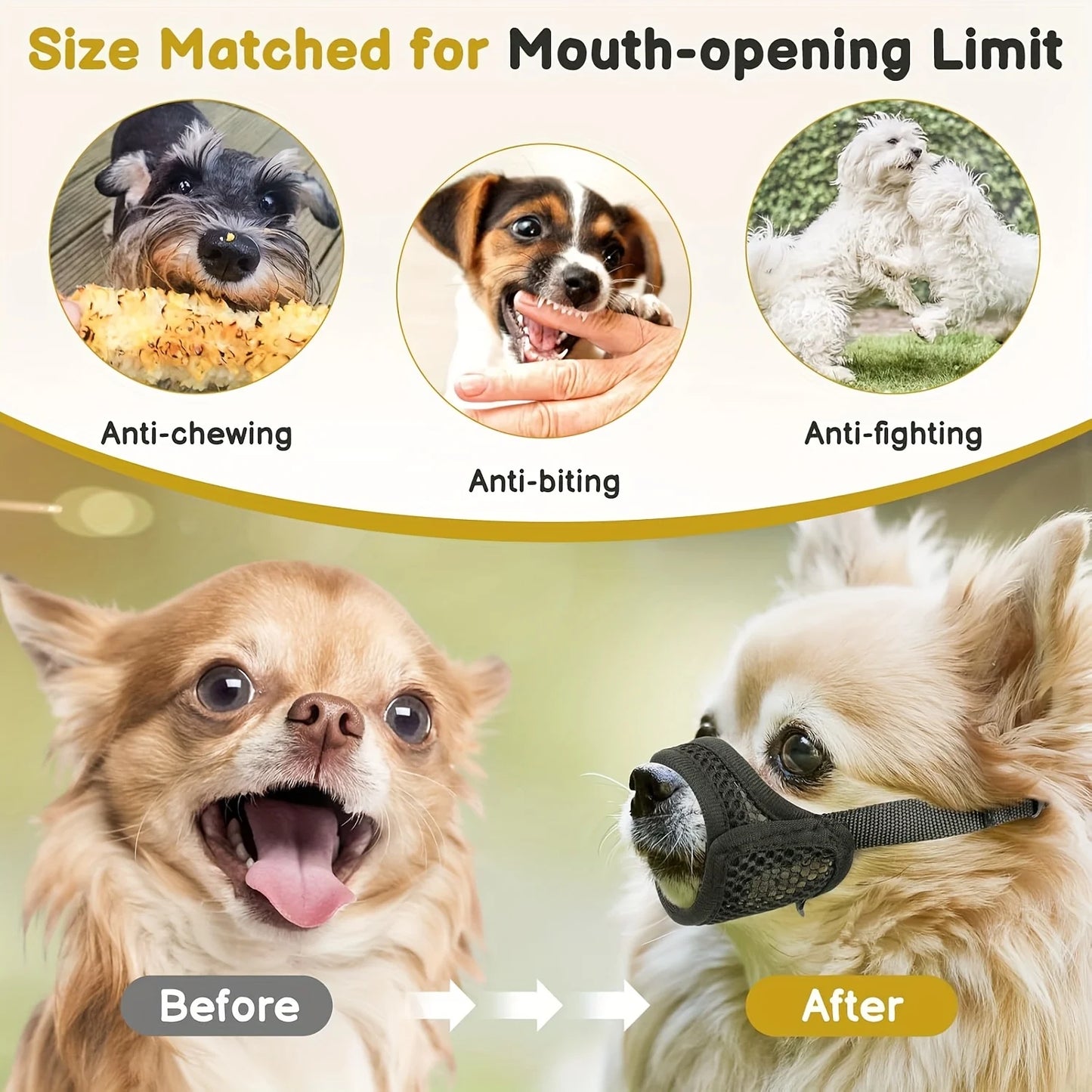 Baby Snout “No Bitey!” Bubble Mask