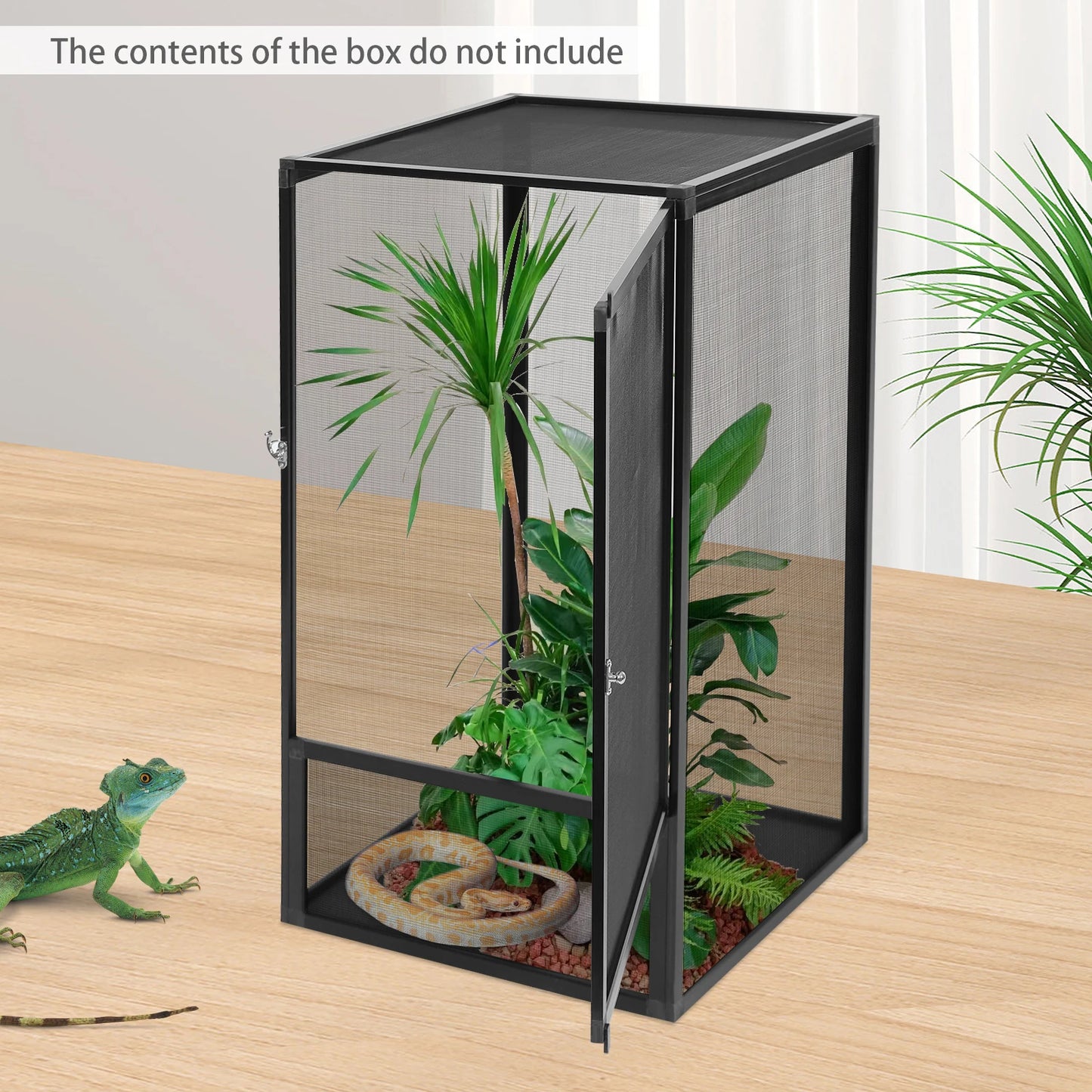 Tiny Reptile Snack Shack – Cute Micro Habitat Box