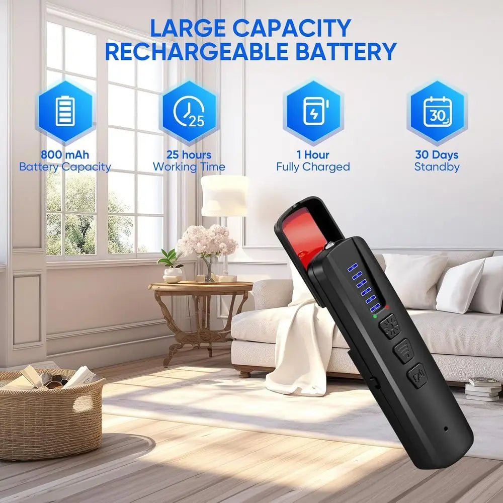 RF/WiFi Spy Scanner – AI Detector