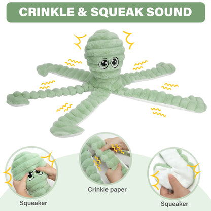 Squeaky Octopus Dog Toy