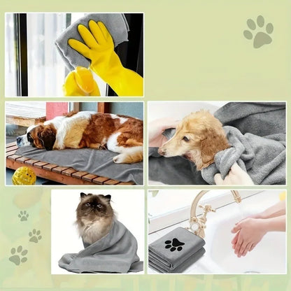 Ultra‑Soft Absorbent Pet Towels