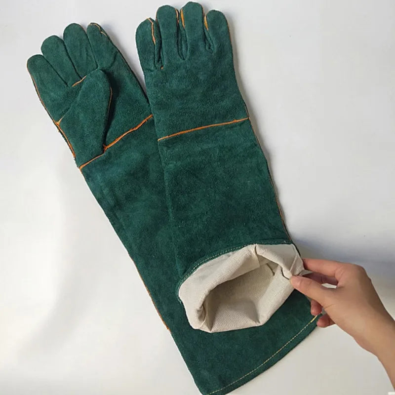 Bite resistant animal gloves Multi-purpose pet safety gloves