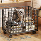 Toy Storage Bin with Wheels for Pet Toys or Kids Room