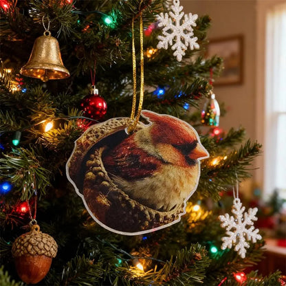 Forest Animal Christmas Decorations for Home Décor 8 Pcs