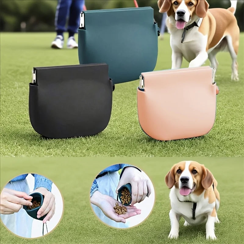 Portable Silicone Pet Training Snack Pouch
