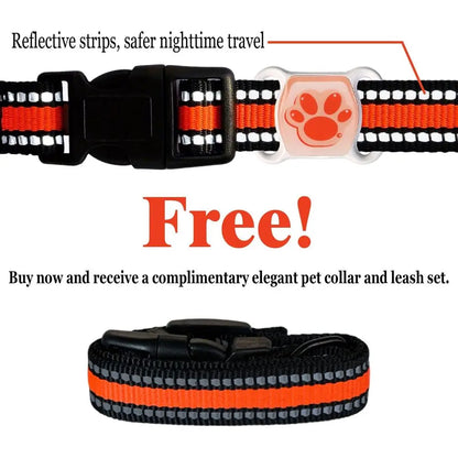GPS Pet Tracker – Free Collar, No Subscription