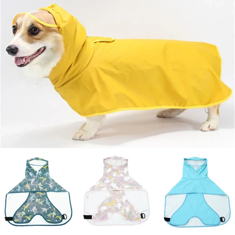 Rainy Season Puppy Dog Raincoat