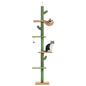 Indoor Cat Tower with Scratching Post, Hammock, Dangling Ball.