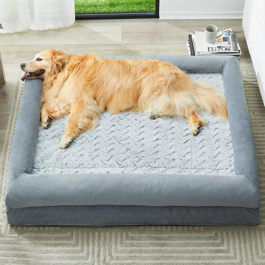 Washable Dog Couch with Removable Waterproof Cover, Orthopedic
